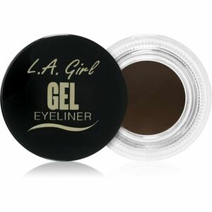 L.A. Girl Cosmetics Gel Eyeliner gelové oční linky odstín Rich Chocolate Brown 3 g obraz