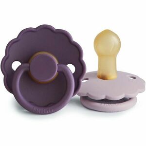 FRIGG Daisy Size 1: 0-6 months dudlík Violet Dream/Soft Lilac 2 ks obraz