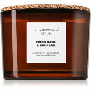 Vila Hermanos Apothecary Fresh Basil & Rhubarb vonná svíčka 350 g obraz