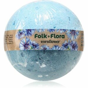Folk & Flora Cornflower koupelová bomba 130 g obraz