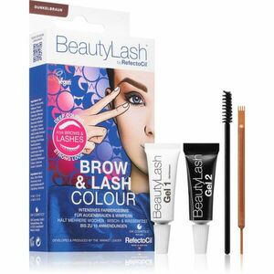 RefectoCil BeautyLash Brow & Lash Colour barva na obočí na řasy a obočí odstín Dark Brown 1 ks obraz