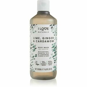 I Love Naturals Lime, Ginger & Cardamom sprchový gel 500 ml obraz