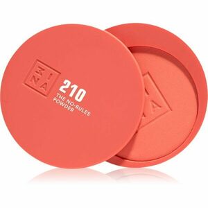 3INA The No-Rules Powder multifunkční líčidlo pro oči, rty a tvář odstín 210 - Light coral, matte 8 g obraz