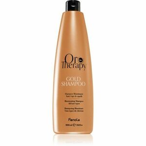 Fanola Oro Therapy Gold Shampoo šampon s arganovým olejem 1000 ml obraz