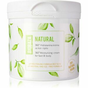 BIOBAZA Natural hydratační krém na obličej a tělo 500 ml obraz