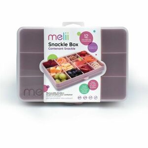 Melii Snackle Box krabička na svačinku Pink 1368 ml obraz
