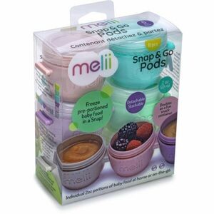 Melii Snap&Go svačinový box 6x59 ml obraz