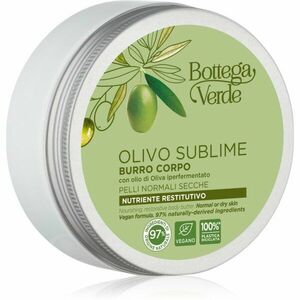 Bottega Verde Olivo Sublime vyživující tělové máslo s olivovým olejem 150 ml obraz