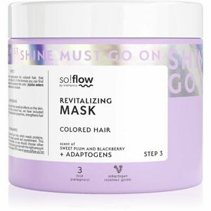 so!flow Coloured Hair Revitalizing Mask intenzivní revitalizační maska pro barvené vlasy 400 ml obraz
