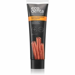 Ecodenta Black Cinnamon Whitening bělicí zubní pasta se skořicí 100 ml obraz
