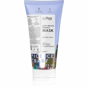 so!flow Cooling Mask Blonde Hair maska na vlasy neutralizující žluté tóny 200 ml obraz