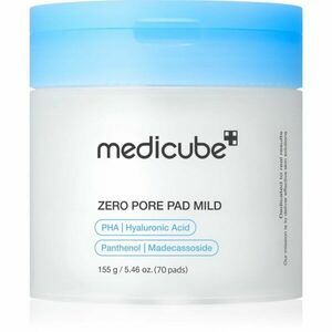 medicube Zero Pore Pad Mild peelingové pleťové tamponky pro citlivou pleť 70 ks obraz