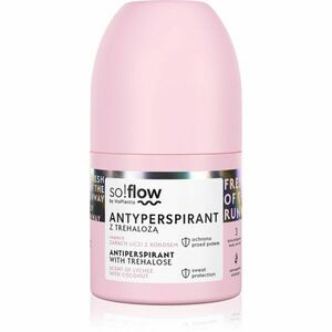 so!flow Antiperspirant antiperspirant roll-on pro ženy Scent of Lychee with Coconut 50 ml obraz