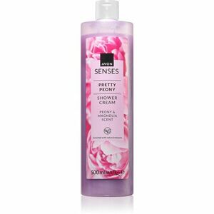 Avon Senses Pretty Peony & Magnolia jemný sprchový krém 500 ml obraz