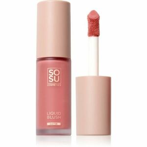 SOSU Cosmetics Liquid Blush Satin tekutá tvářenka odstín Dusk 9 ml obraz