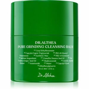 Dr. Althea Pure Grinding Cleansing Balm odličovací a čisticí balzám se zklidňujícím účinkem 50 ml obraz