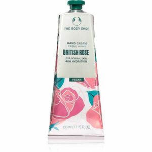 The Body Shop British Rose Hand Cream hydratační krém na ruce 100 ml obraz