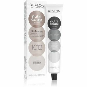Revlon Professional Nutri Color Filters Metal-Ice vyživující tónovací maska pro profesionální použití 100 ml obraz
