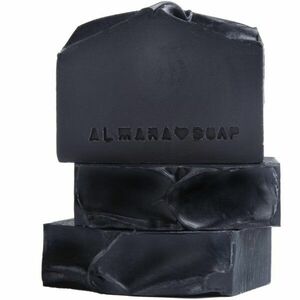 Almara Soap Natural Black As My Soul přírodní tuhé mýdlo pro mastnou a problematickou pleť 90 g obraz