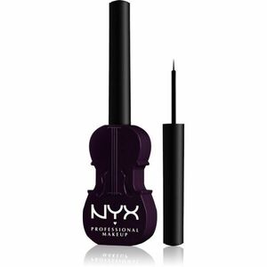 NYX Professional Makeup Wednesday Cello Liquid Liner tekuté linky na oči s matným finišem odstín 01 Purple 2 ml obraz