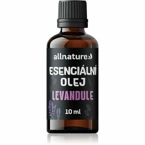 Allnature Esenciální olej Levandule esenciální vonný olej pro relaxaci 10 ml obraz