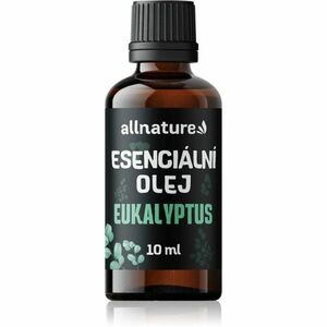 Allnature Esenciální olej Eukalyptus esenciální vonný olej pro podporu zdraví dýchacích cest 10 ml obraz