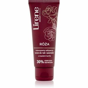 Lirene Rose intenzivně vyživující krém na ruce a nehty 75 ml obraz
