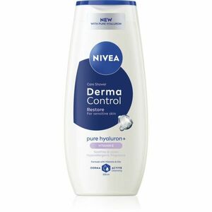 NIVEA Derma Control Restore hydratační sprchový gel s kyselinou hyaluronovou 250 ml obraz