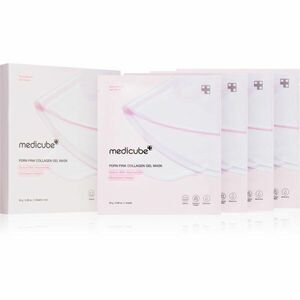 Medicube PDRN Pink Collagen Gel Mask liftingová a zpevňující maska s kolagenem 4x28 g obraz