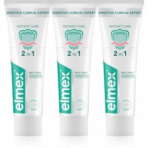 Elmex Sensitive Clinical Expert zubní pasta pro citlivé zuby 3x75 ml obraz