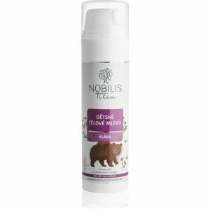 Nobilis Tilia Dětská Kosmetika Klára vyživující hydratační tělové mléko s heřmánkem 200 ml obraz