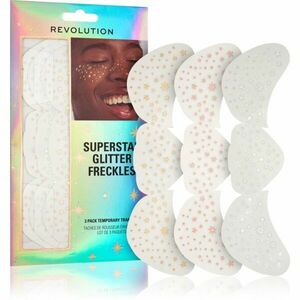 Revolution Superstar Glitter Freckles nálepky na obličej 3 ks obraz