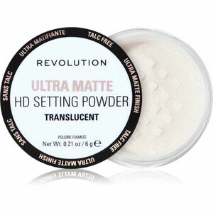 Revolution Ultra Velvet Loose Setting Powder matující transparentní pudr 6 g obraz
