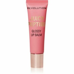 Revolution Juicy Peptide Lip Balm balzám na rty s peptidy odstín Shimmer Mai Tai Pink 8 ml obraz