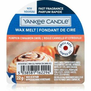 Yankee Candle Pumpkin Cinnamon Swirl vosk do aromalampy 22 g obraz