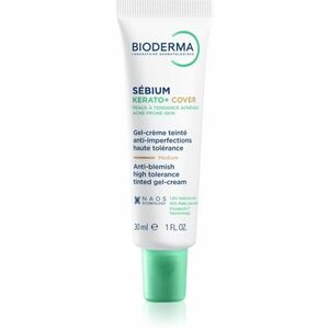 Bioderma Sébium Kerato+ Cover zmatňující tónovací krém proti nedokonalostem aknózní pleti 30 ml obraz