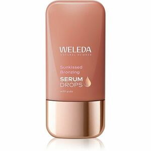 Weleda Serum Drops Sunkissed Bronzing hydratační pleťové sérum s efektem lehkého opálení 30 ml obraz