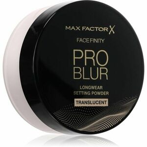Max Factor Pro Blur fixační pudr odstín Translucent 10.5 g obraz