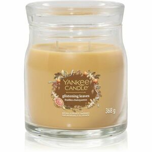 Yankee Candle Glistening Leaves vonná svíčka Signature 368 g obraz