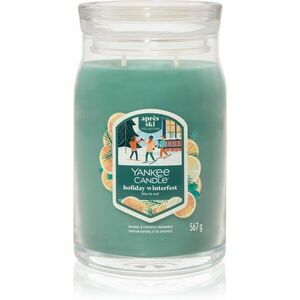 Yankee Candle Holiday Winterfest vonná svíčka Signature 567 g obraz