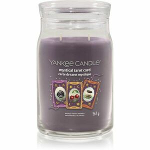 Yankee Candle Halloween Mystical Tarot Card vonná svíčka Signature 567 g obraz