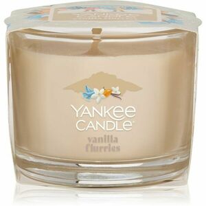 Yankee Candle Vanilla Flurries votivní svíčka glass 37 g obraz