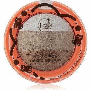 J.Cat Beauty Triple Crown dlouhotrvající oční stíny odstín 103 Gingerbread 2.5 g obraz