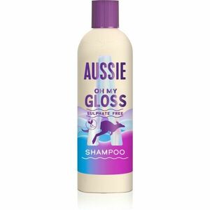 Aussie Oh My Gloss Shampoo šampon pro lesk a hebkost vlasů 300 ml obraz