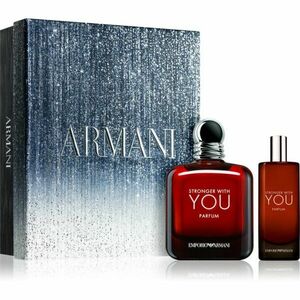 Armani Emporio Stronger With You Parfum dárková sada pro muže obraz
