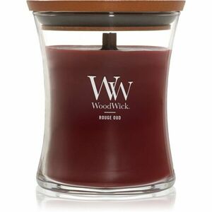 Woodwick Opulent Wood Rouge Oud vonná svíčka s dřevěným knotem 275 g obraz