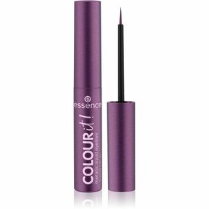 essence COLOUR it! metalická linka na oči odstín 02 Dark Cherry 3 ml obraz
