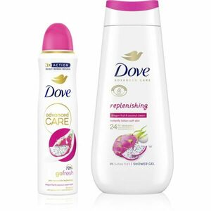Dove Advanced Care Replenishing výhodné balení deodorantu a sprchového gelu obraz