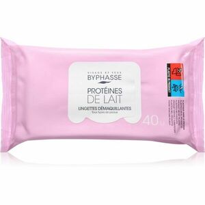 BYPHASSE Proteines De Lait odličovací ubrousky na obličej 40 ks obraz