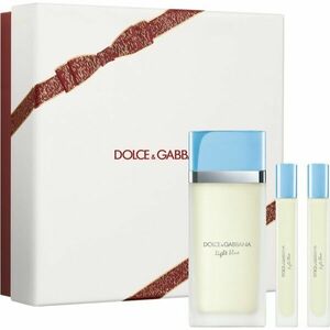 Dolce&Gabbana Light Blue EDT Trio Gift Set dárková sada pro ženy obraz